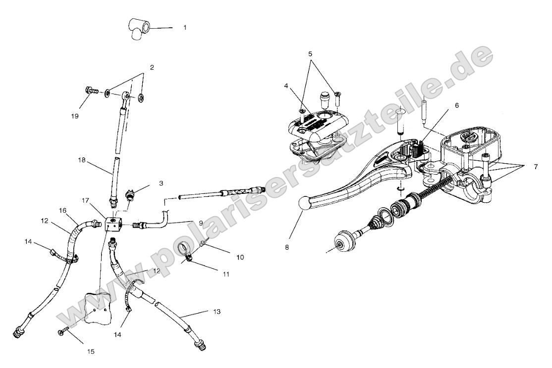Controls - Master Cylinder/Brake Line Controls - Master Cylinder/Brake Line