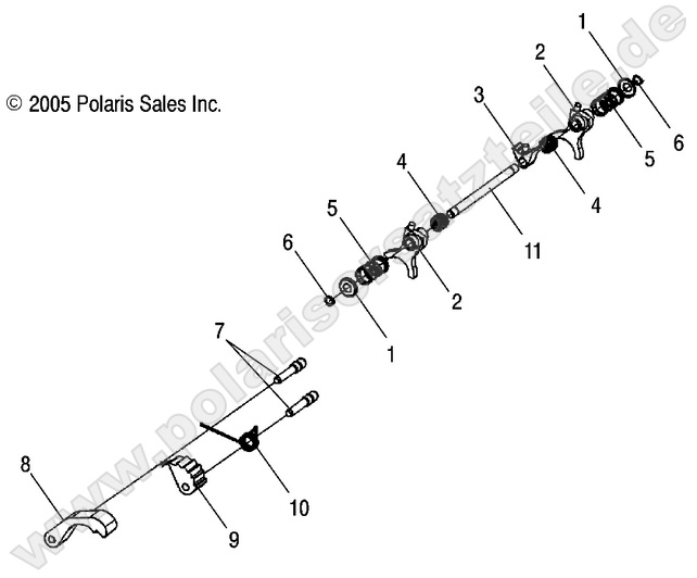 DRIVE TRAIN, SHIFT FORKS DRIVE TRAIN, SHIFT FORKS