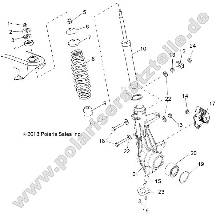 Suspension, Front Strut Suspension, Front Strut