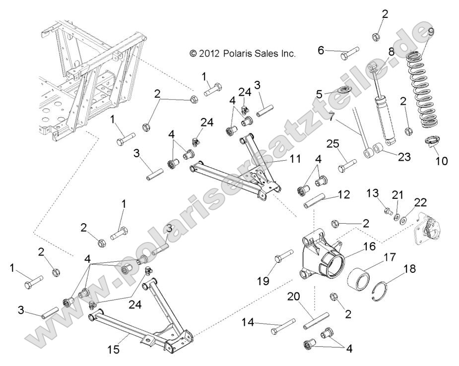 Suspension, Rear Suspension, Rear