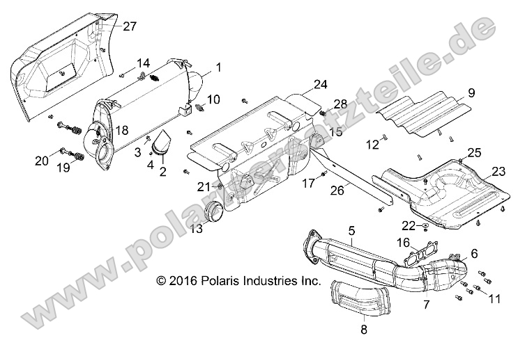 Engine, Exhaust System (701520) Engine, Exhaust System (701520)