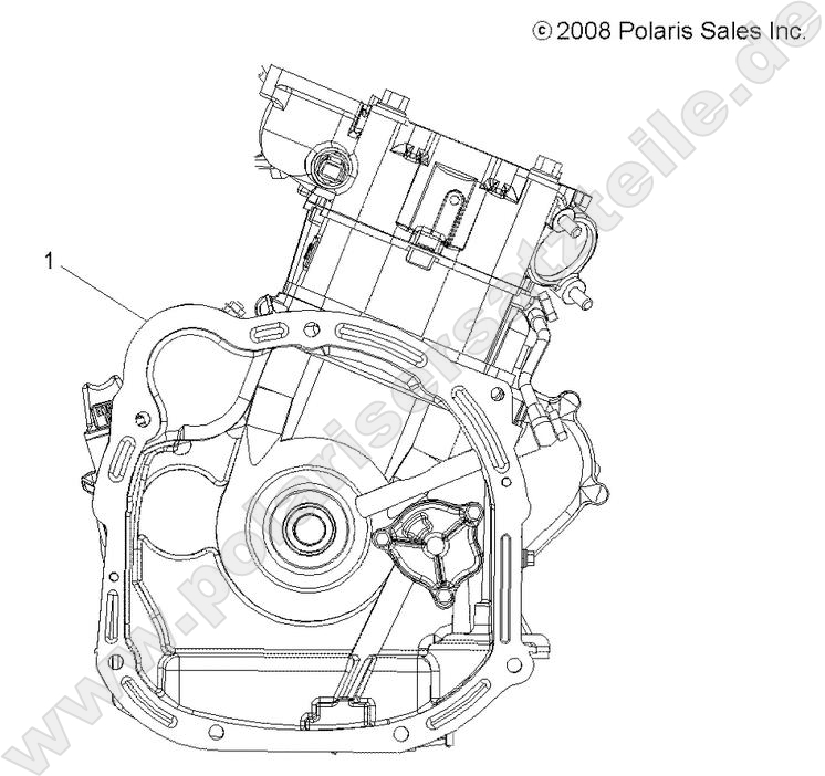 ENGINE, SHORT BLOCK