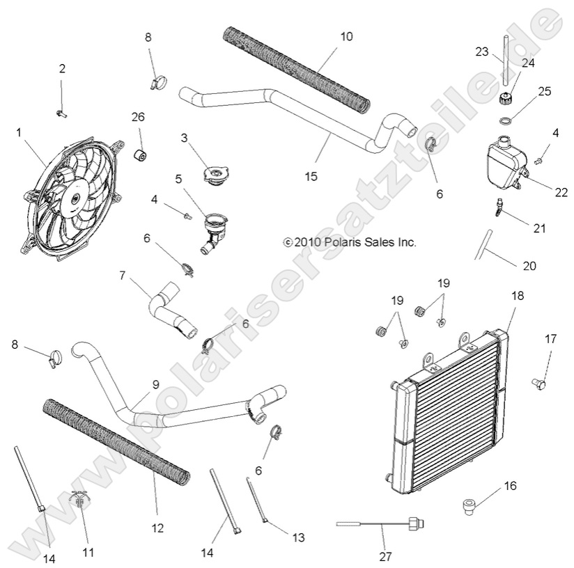 ENGINE, COOLING SYSTEM