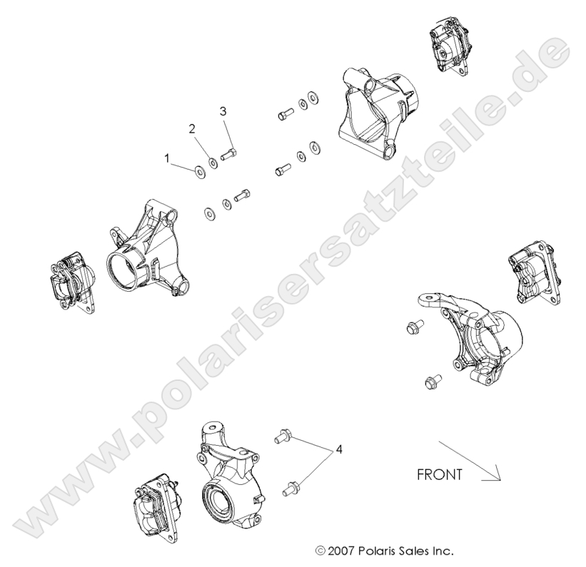 BRAKES, CALIPER MOUNTING BRAKES, CALIPER MOUNTING