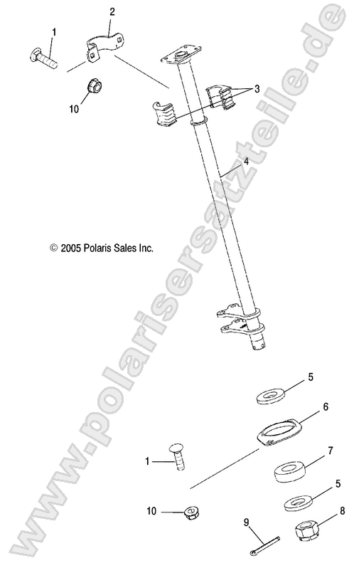 STEERING POST STEERING POST
