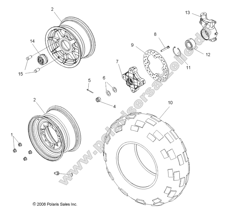 wheels front wheels front