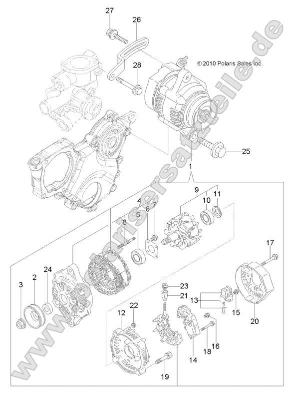 Engine, Alternator