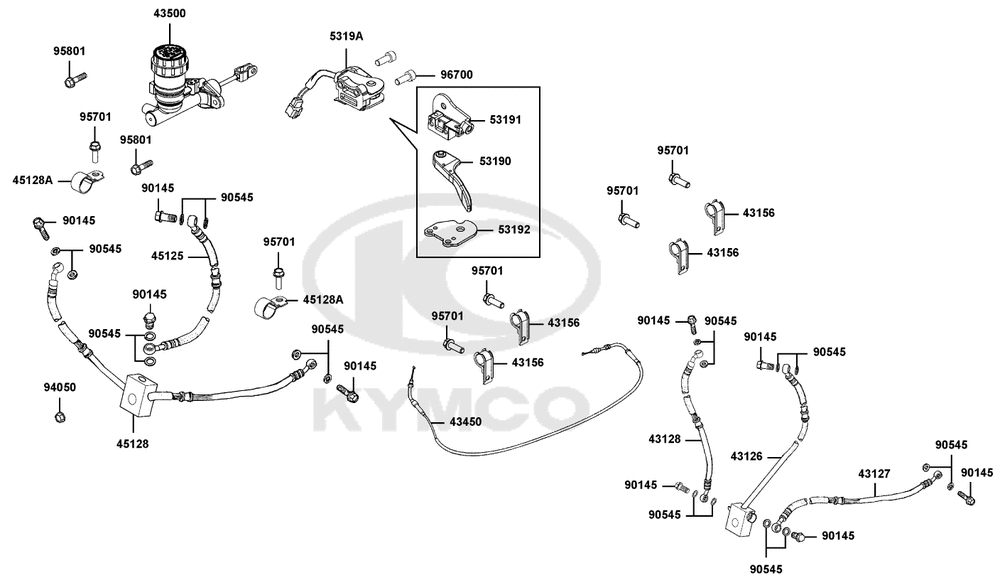Hauptbremszylinder, Bremsschläuche & Feststellbremse Hauptbremszylinder, Bremsschläuche & Feststellbremse