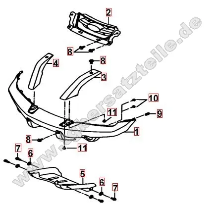 Stossstange vorne Stossstange vorne