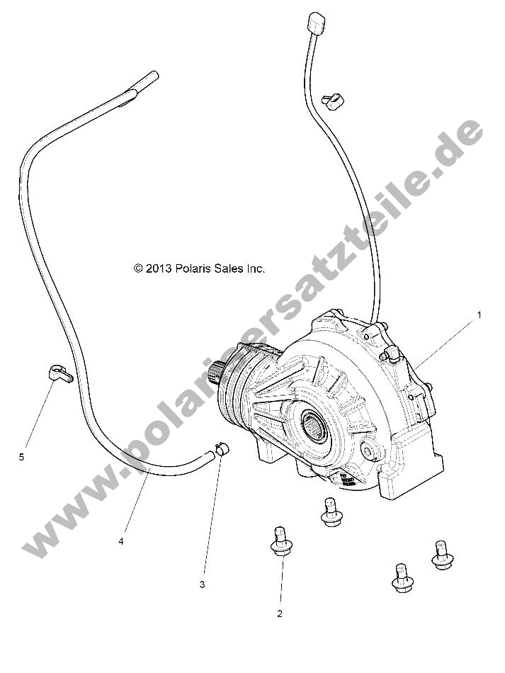DRIVE TRAIN, FRONT GEARCASE MOUNTING DRIVE TRAIN, FRONT GEARCASE MOUNTING