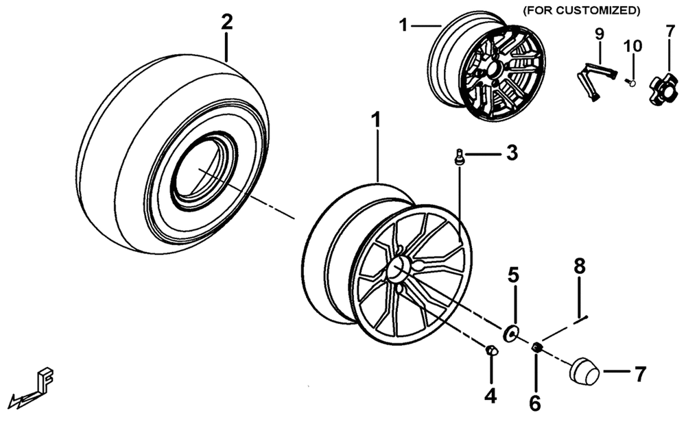 Räder vorne Räder vorne