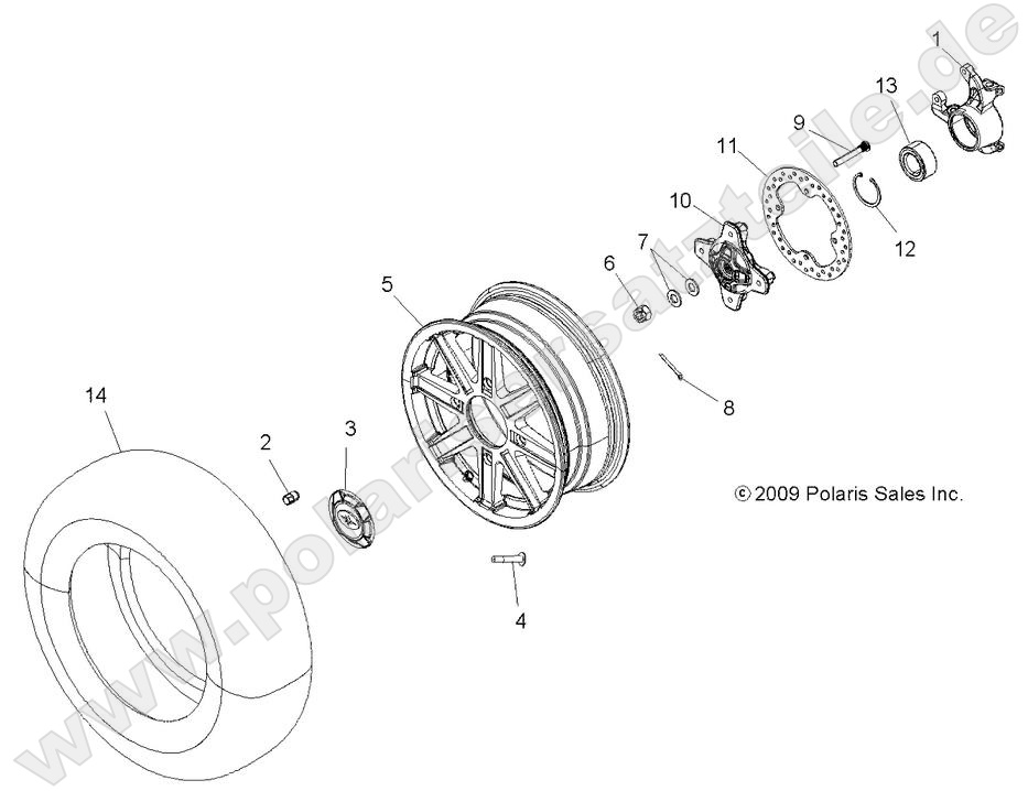 WHEELS, FRONT and HUB WHEELS, FRONT and HUB