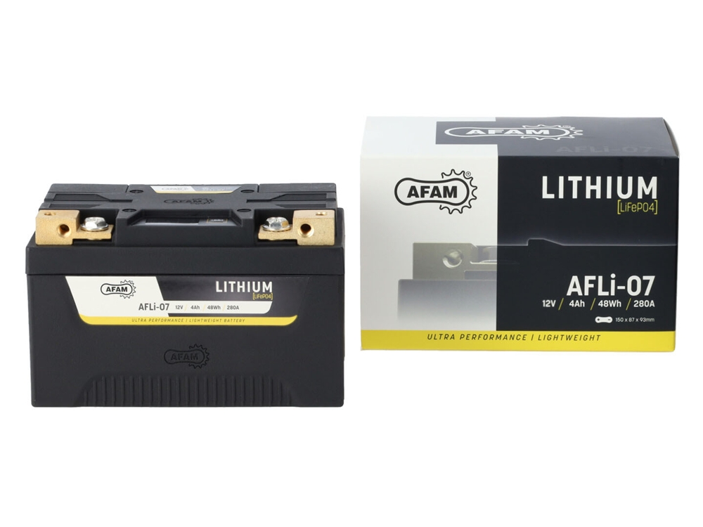 AFAM AFLi-07 Lithium Ionen Batterie 12V LiFePO4 (YTZ10S BTZ10S LTZ10S YTX7A-BS LTX7A) AFAM AFLi-07 Lithium Ionen Batterie 12V LiFePO4 (YTZ10S BTZ10S LTZ10S YTX7A-BS LTX7A)