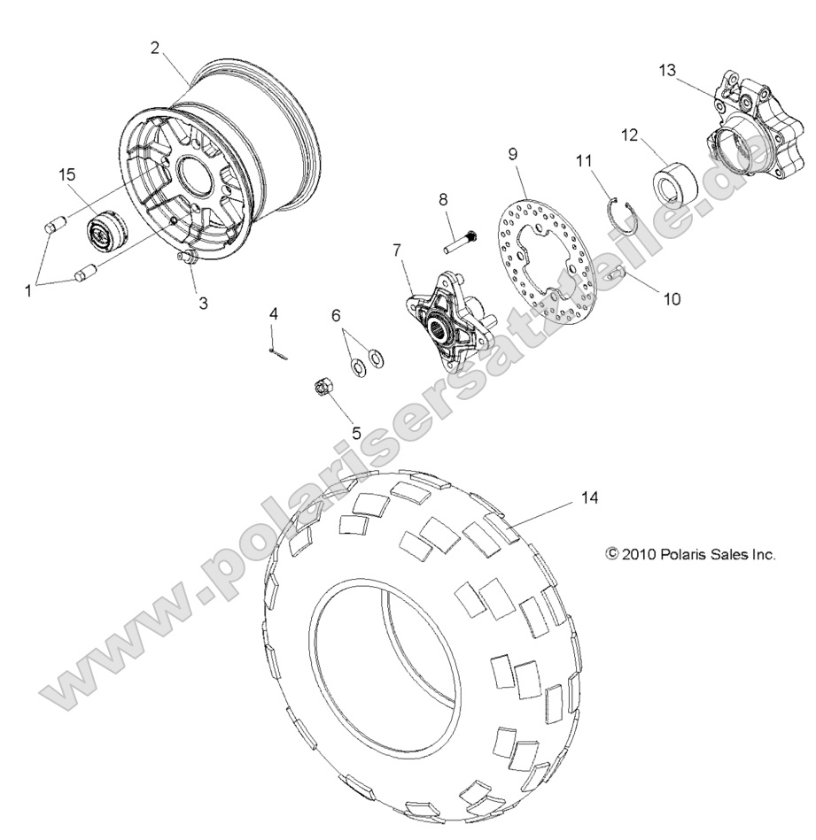 WHEELS, REAR WHEELS, REAR