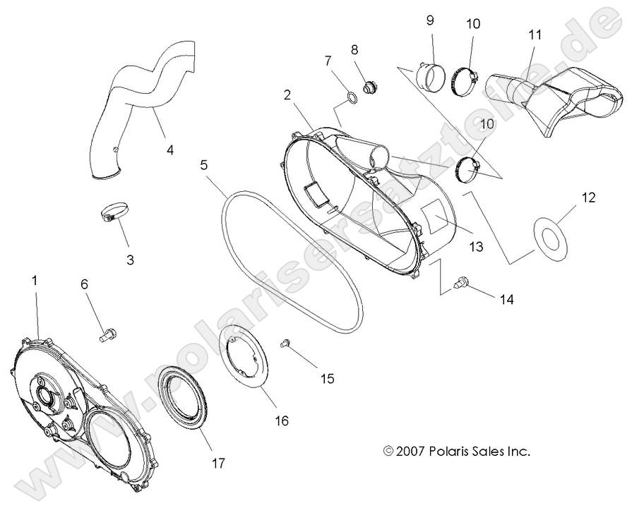 BODY, CLUTCH COVER BODY, CLUTCH COVER