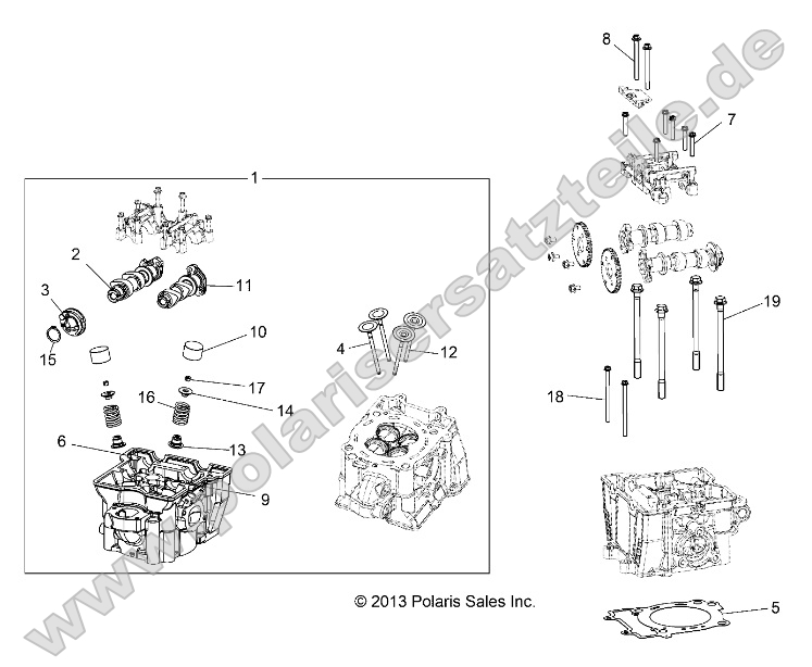 Engine, Cylinder Head, Cams and Valves Engine, Cylinder Head, Cams and Valves