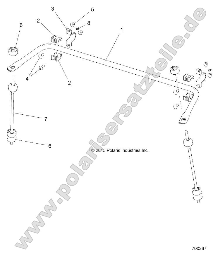 Suspension, Rear Stabilizer Bar