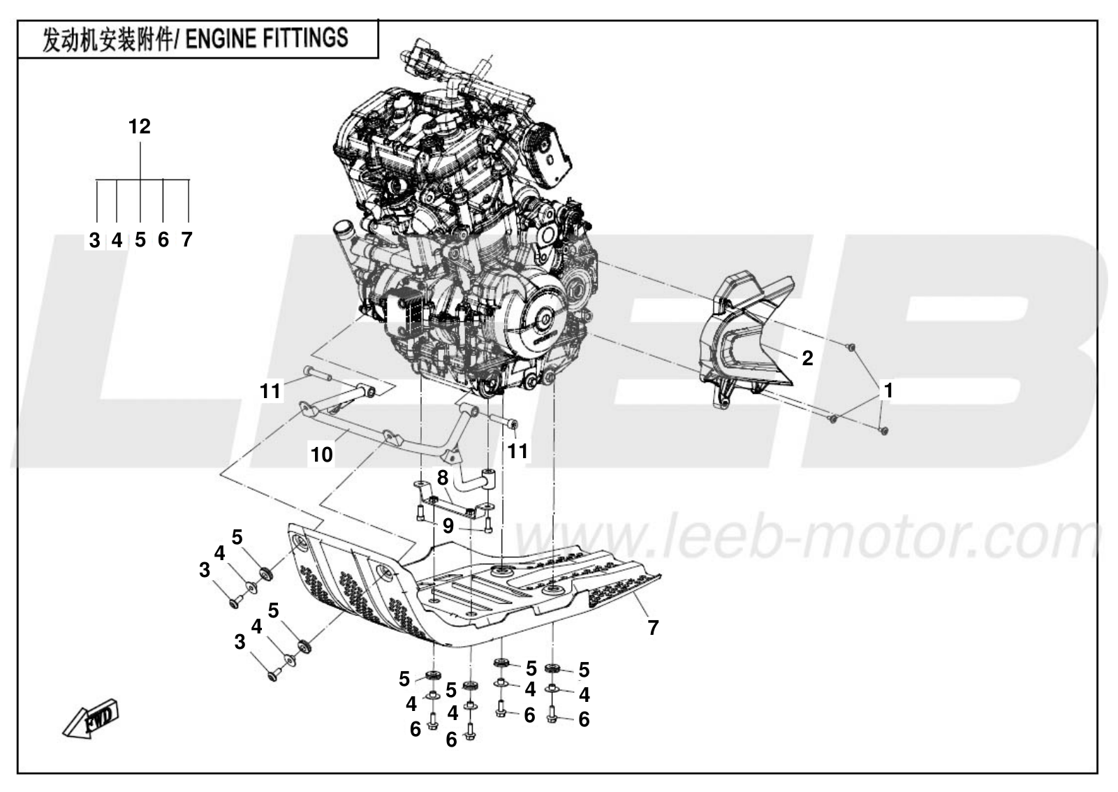 F00-B ENGINE FITTINGS F00-B ENGINE FITTINGS