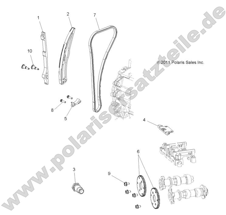 ENGINE, CAM CHAIN and SPROCKET ENGINE, CAM CHAIN and SPROCKET