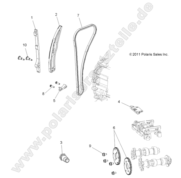 ENGINE, CAM CHAIN and SPROCKET ENGINE, CAM CHAIN and SPROCKET