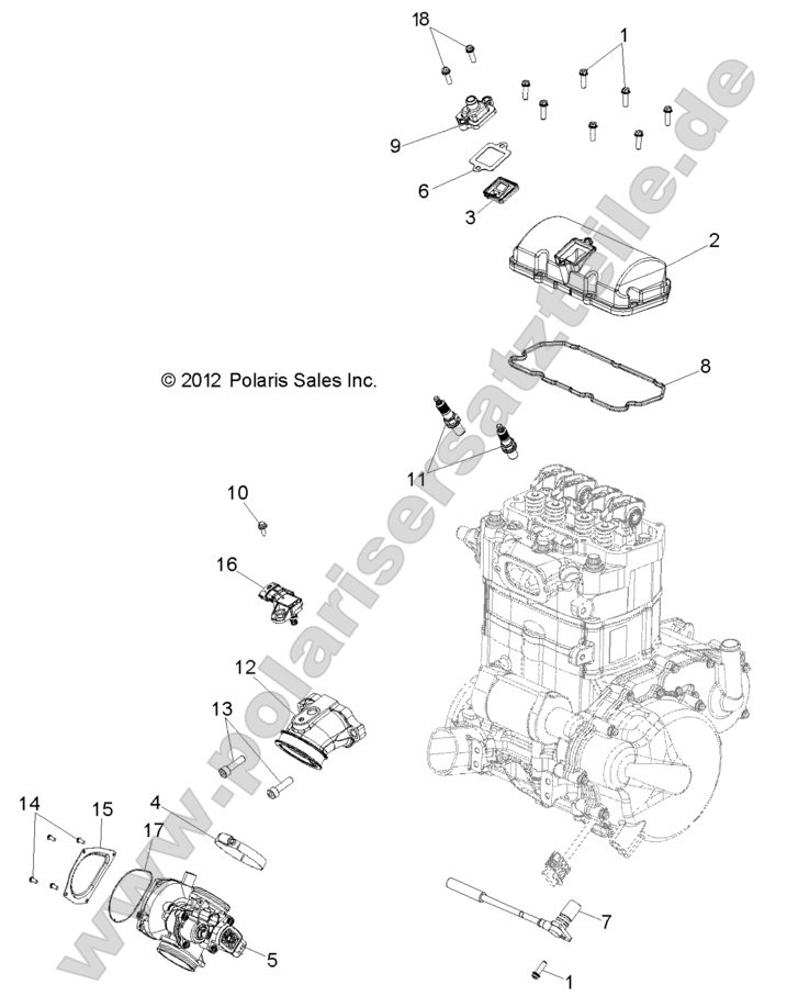 ENGINE, THROTTLE BODY and VALVE COVER ENGINE, THROTTLE BODY and VALVE COVER