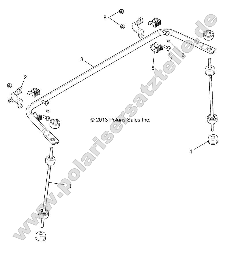 Suspension, Rear Stabilizer Bar Suspension, Rear Stabilizer Bar