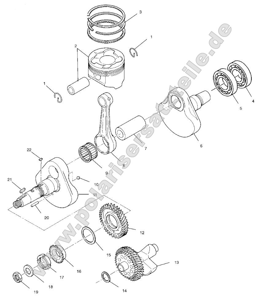 Crankshaft and Piston Crankshaft and Piston