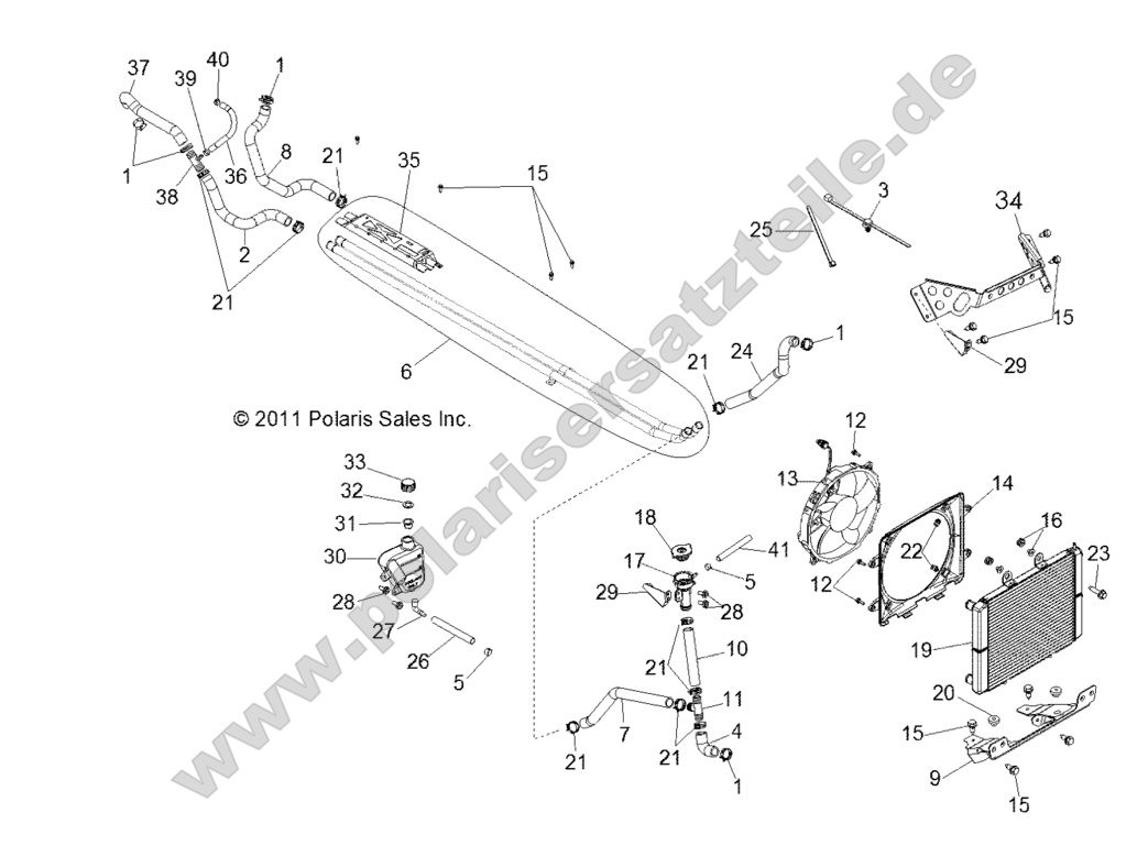 ENGINE, COOLING SYSTEM ENGINE, COOLING SYSTEM