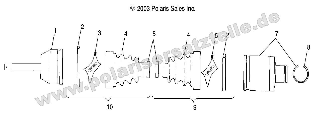 Rear Drive Shaft Rear Drive Shaft