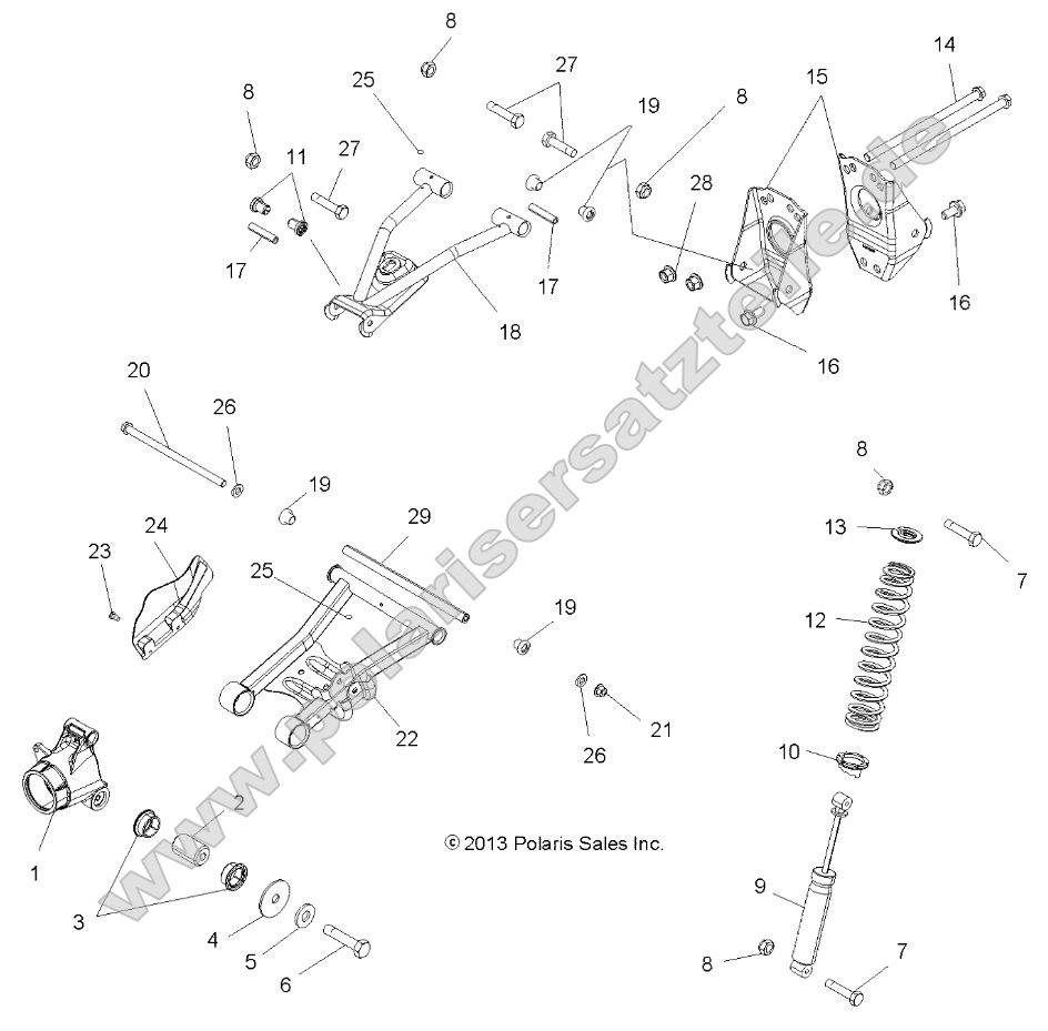 Suspension, Rear