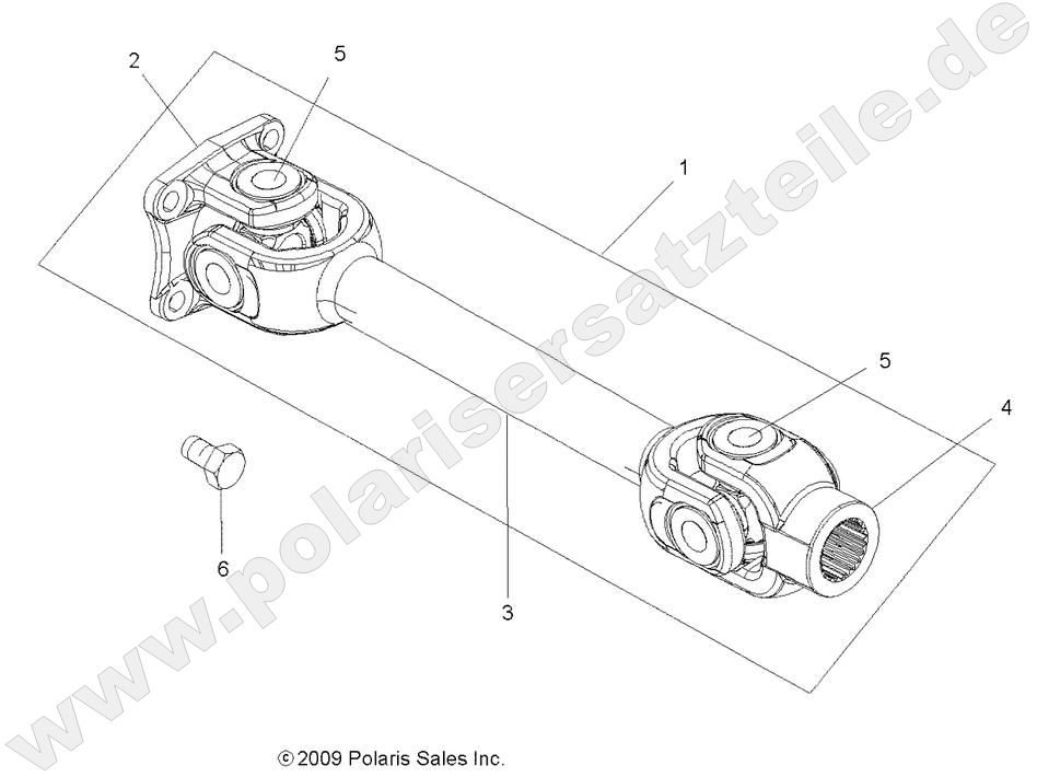 DRIVE TRAIN, PROP SHAFT, REAR DRIVE TRAIN, PROP SHAFT, REAR