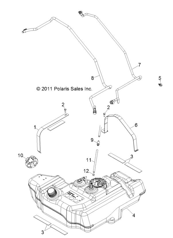 BODY, FUEL TANK BODY, FUEL TANK