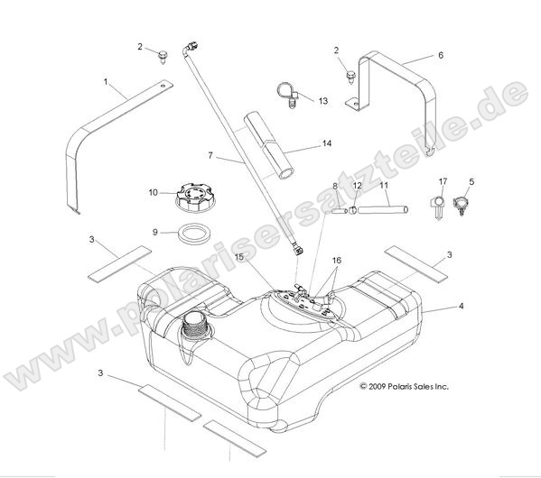 body fuel tank
