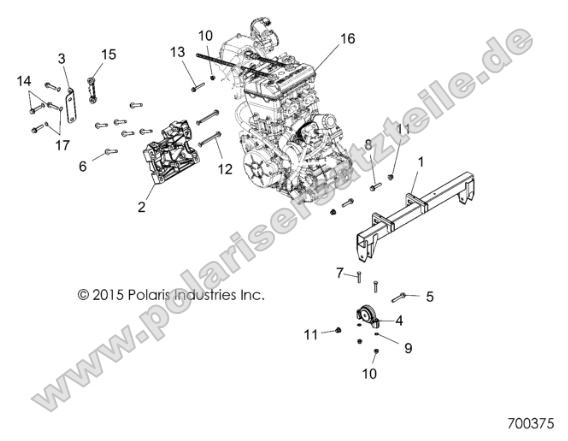 Engine, Engine Mounting