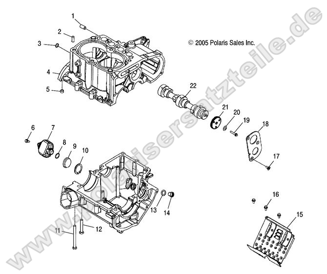 Engine, Crankcase