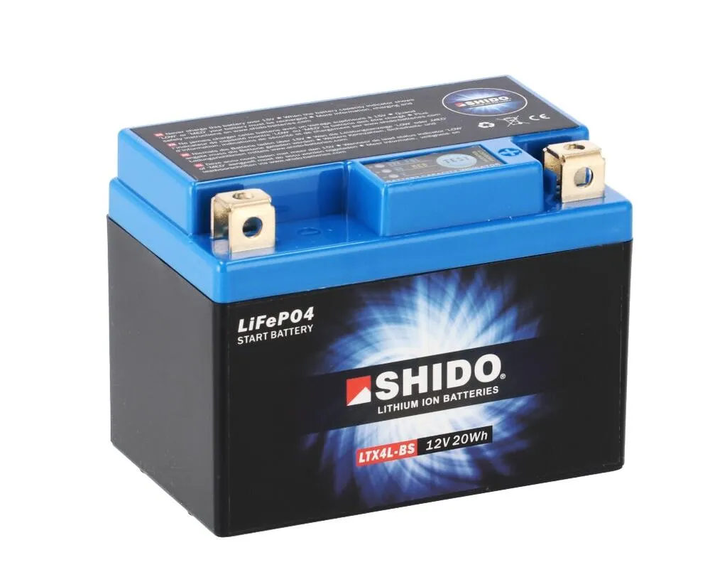 Shido_LTX4L_BS_Lithium_Ionen_Batterie_12V_LiFePO4 Shido LTX4L-BS Lithium Ionen Batterie 12V LiFePO4 (YTX4L-BS YT4L-BS YTC4L-BS)