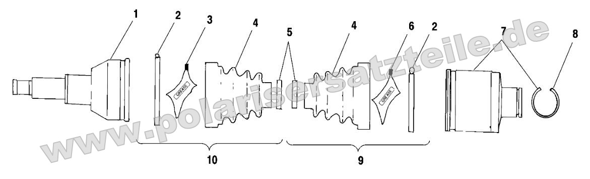 Rear Drive Shaft Rear Drive Shaft