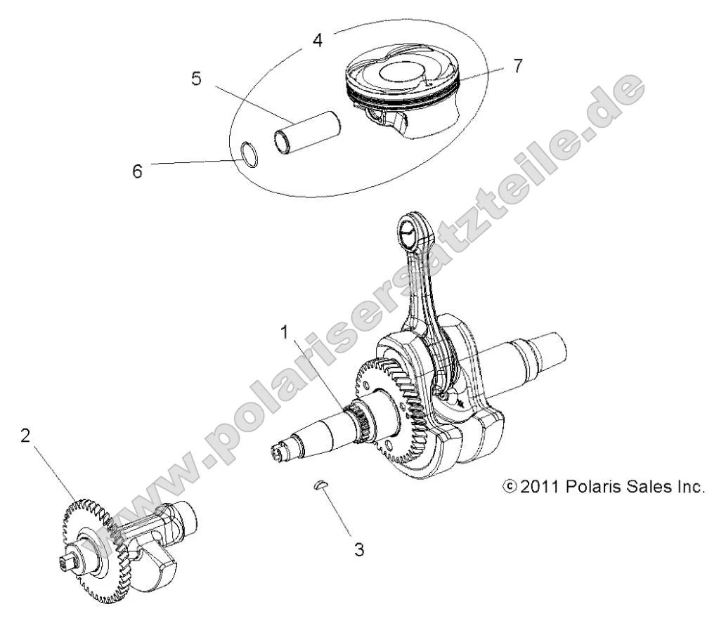 Engine, Crankshaft, Piston and Balance Shaft Engine, Crankshaft, Piston and Balance Shaft