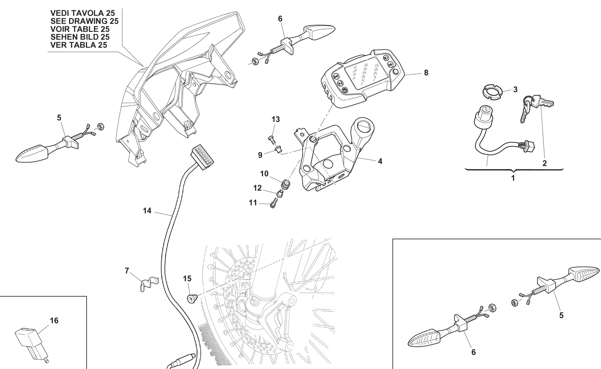 Tachometer / Blinker Tachometer / Blinker