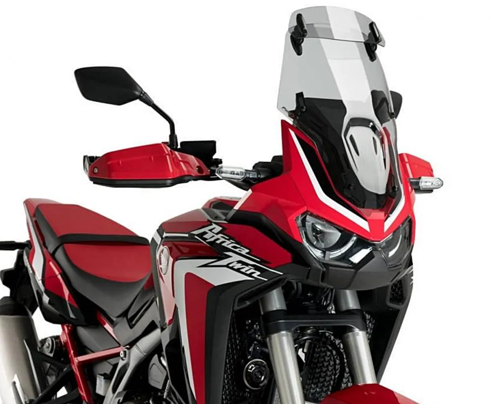 Puig Touren Verkleidungsscheibe +Spoiler Getönt Honda CRF 1100 Africa Twin 2020-