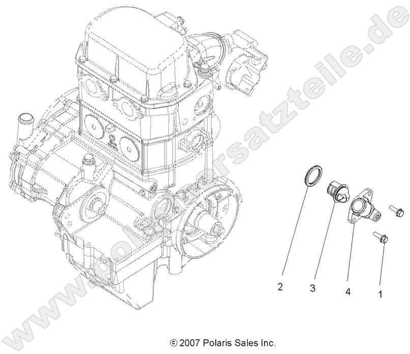 ENGINE, COOLING SYSTEM THERMOSTAT ENGINE, COOLING SYSTEM THERMOSTAT