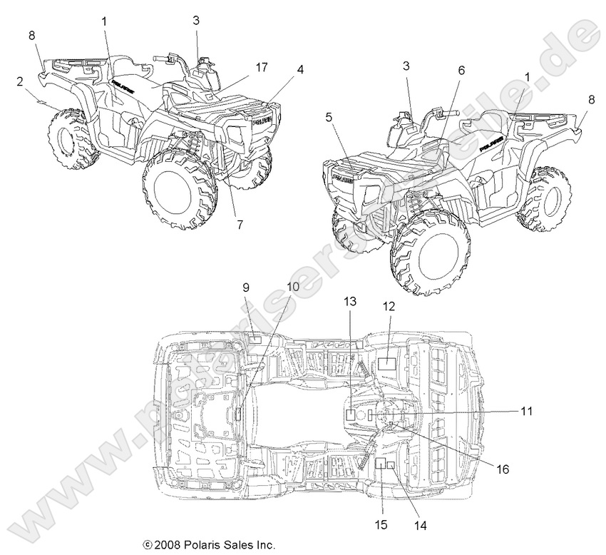 BODY, DECALS BODY, DECALS
