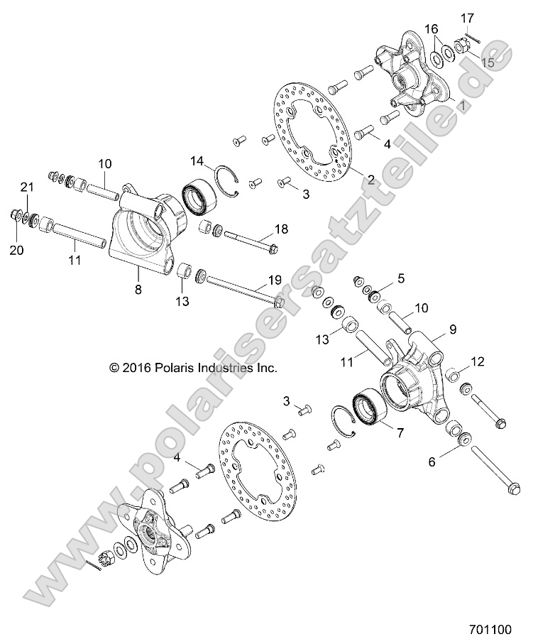 Suspension, Rear Carrier Suspension, Rear Carrier