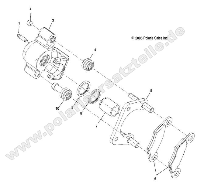 brakes rear caliper