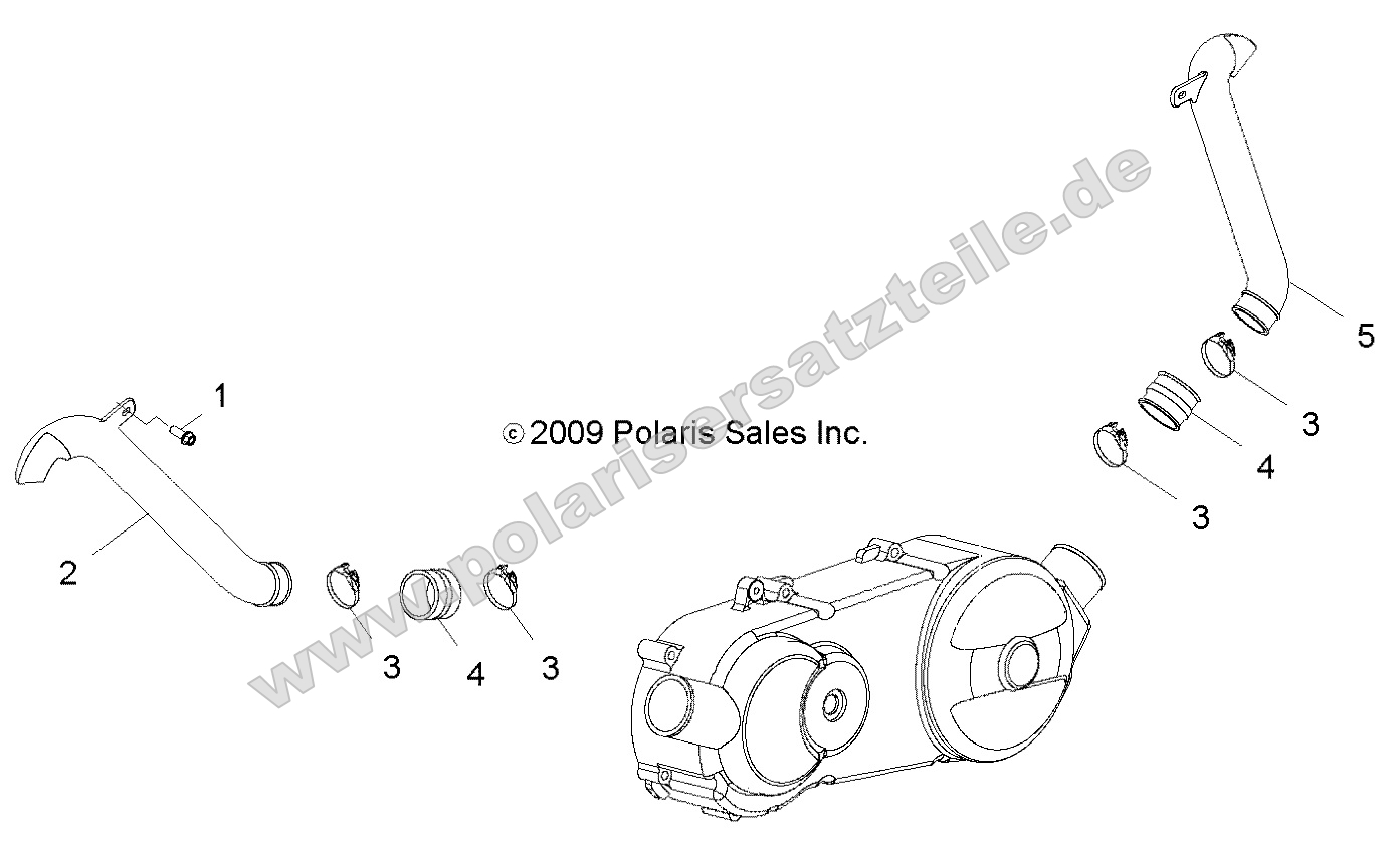 Engine, Air Ducts Engine, Air Ducts