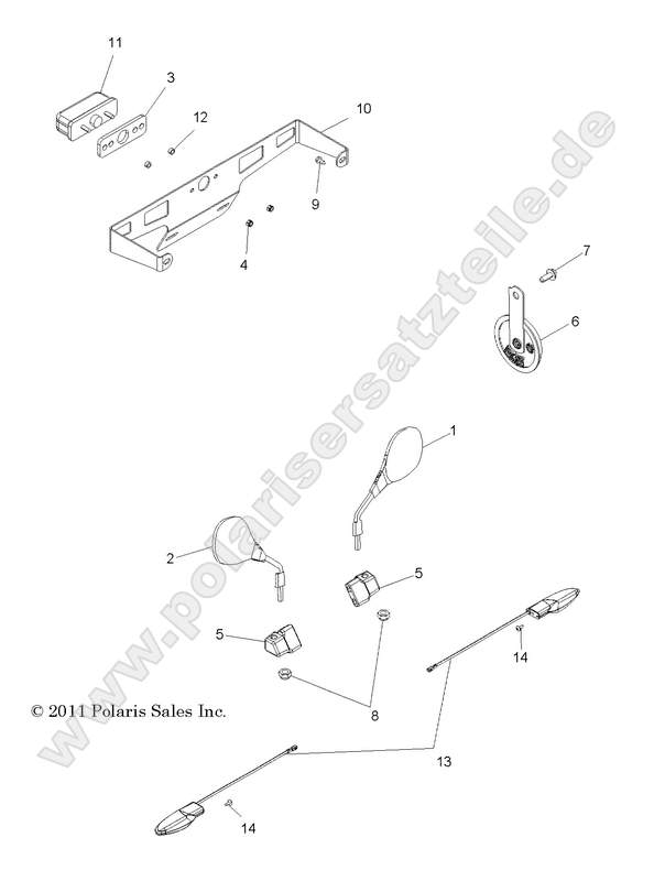 ELECTRICAL, TURN SIGNALS, HORN and MIRRORS ELECTRICAL, TURN SIGNALS, HORN and MIRRORS