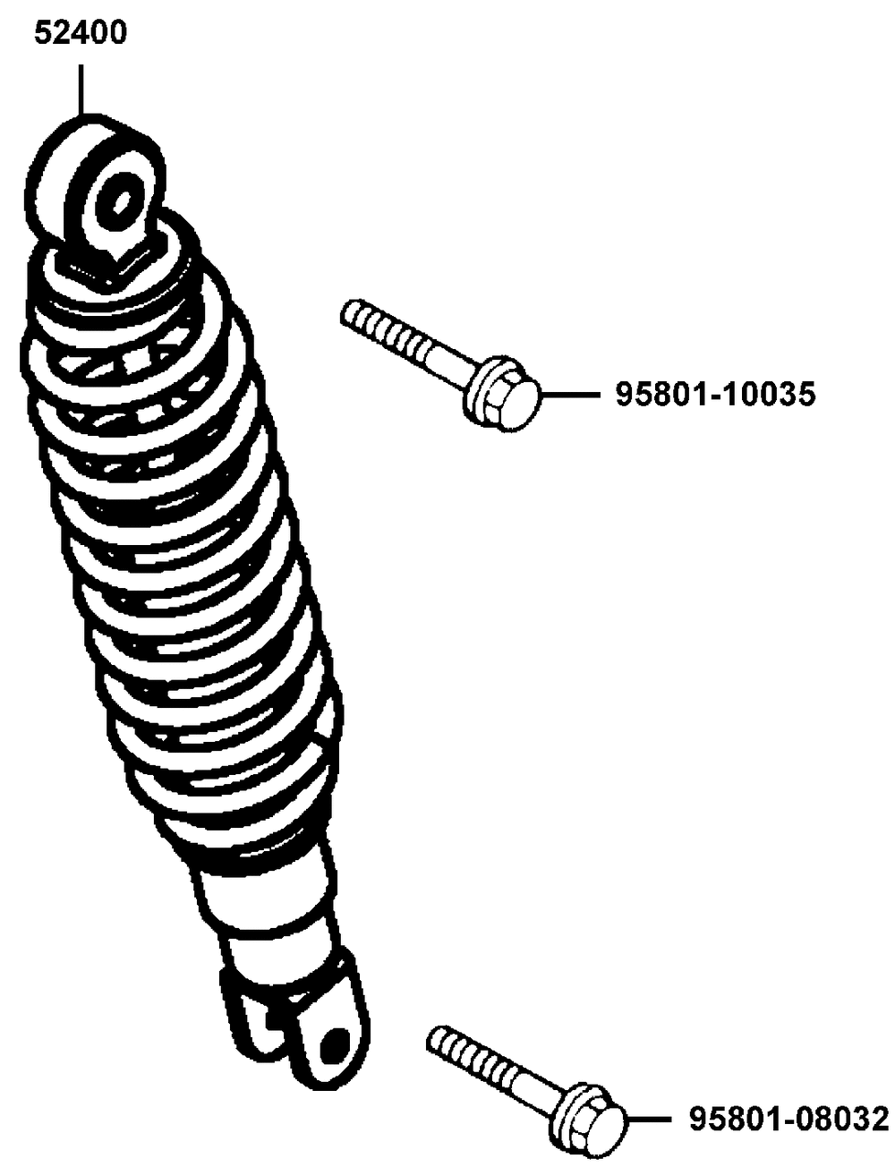Stossdämpfer hinten Stossdämpfer hinten