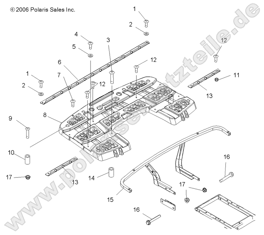 RACK MOUNTING, REAR