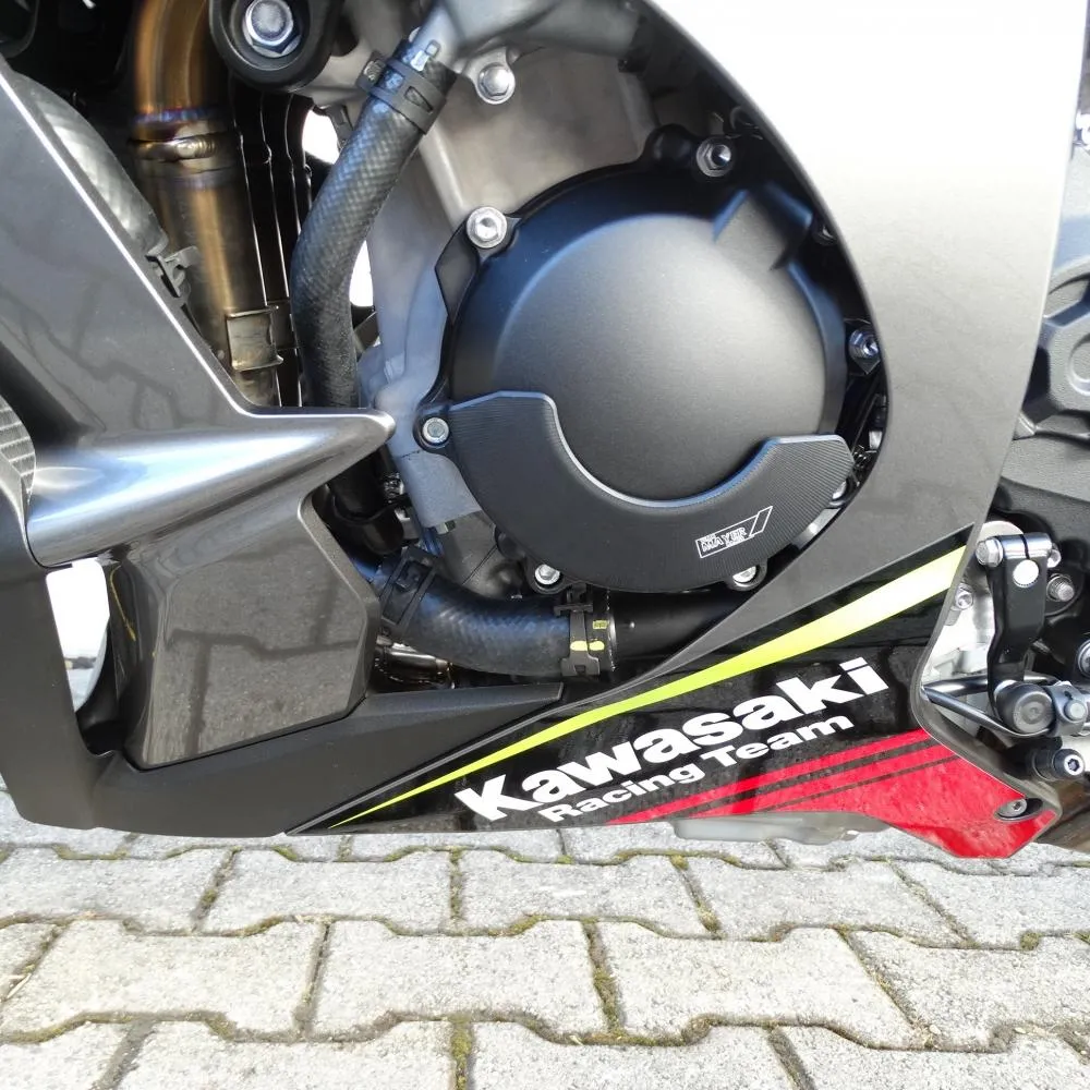 Racing_CNC_Motordeckelschutz_schwarz_Lichtmaschinendeckel_Kawasaki_ZX10R_Ninja_2011_19 Racing CNC Motordeckelschutz Set schwarz Kawasaki ZX10R Ninja 2011-19