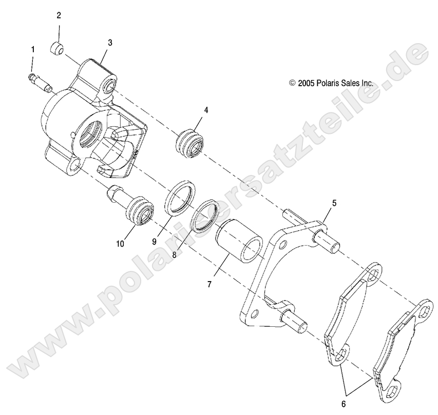 brakes rear caliper